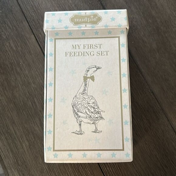 Mud Pie Baby’s Feeding Set NEW - Picture 4 of 4